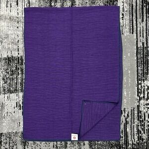 Yogafina Purple‎ Skidless Yoga Pilates Mat Towel Size 24" x 68" New